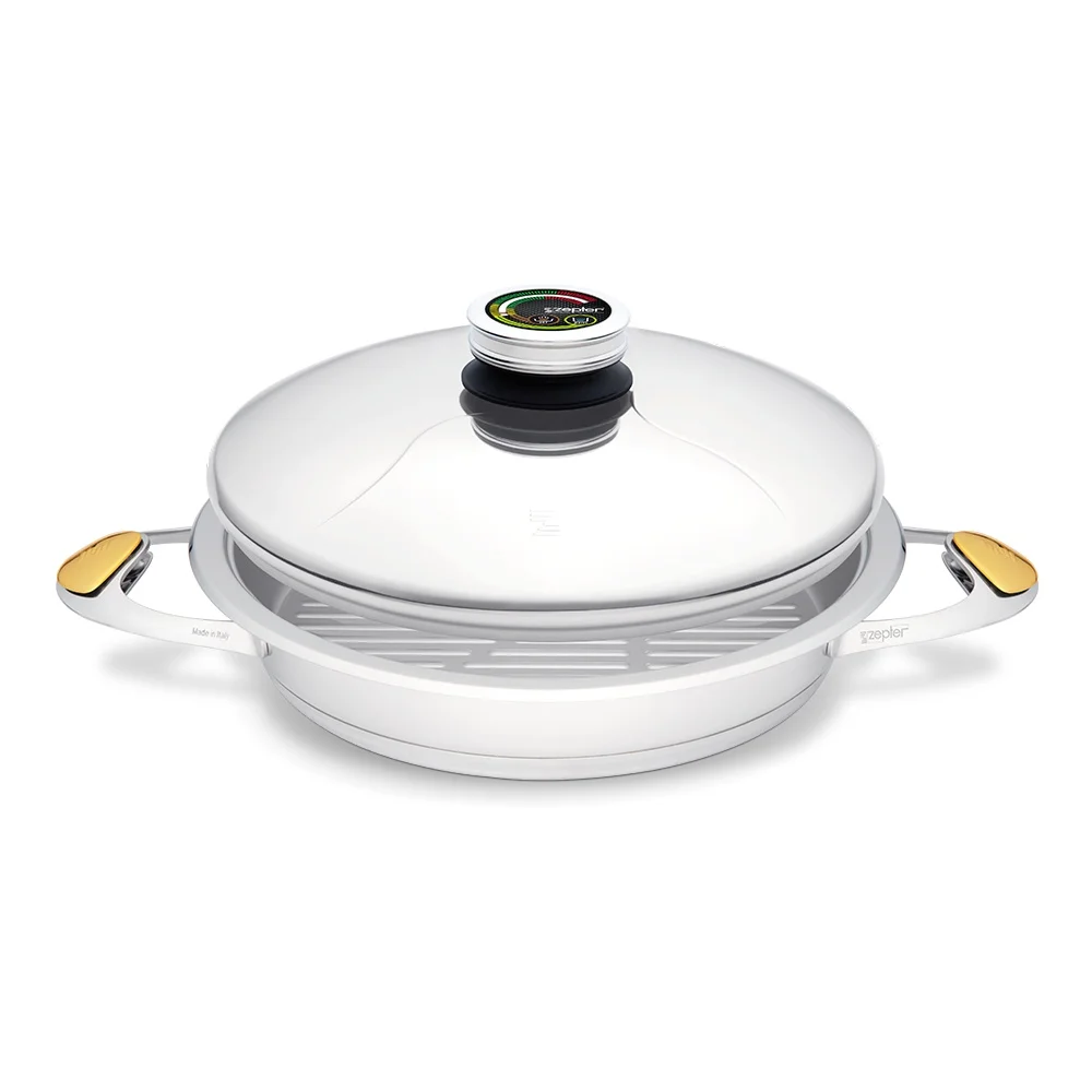 Zepter Griller i Rrumbullakët Diametër 28 cm.